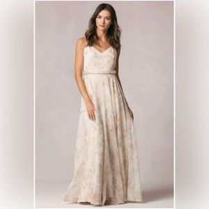 Jenny Yoo Bridesmaid Dress Inesse Print - Size 2
